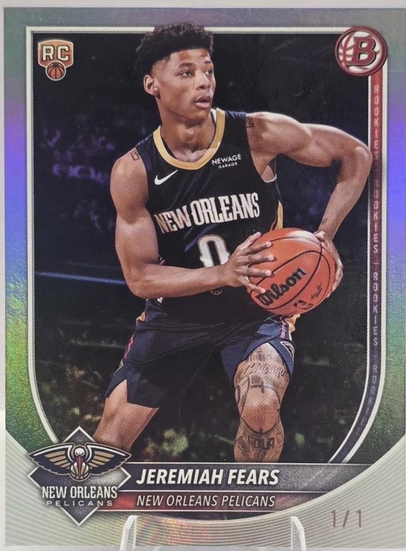 Jeremiah Fears [Platinum Border] #7
