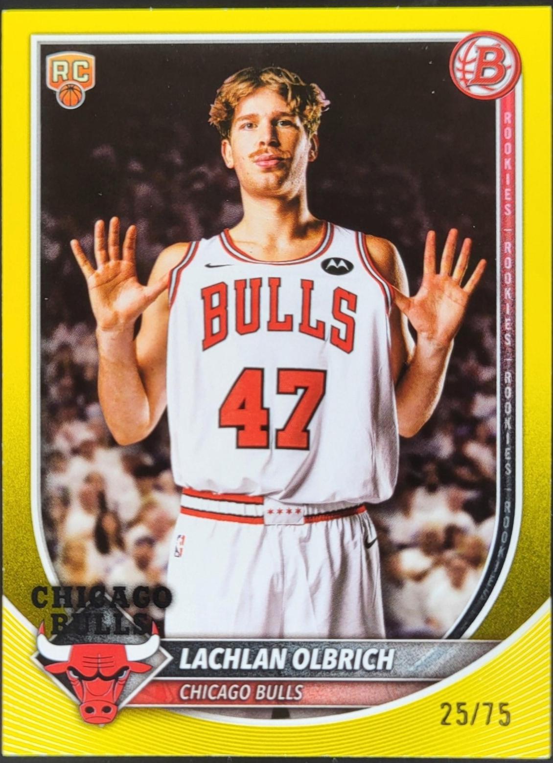 Lachlan Olbrich [Yellow Border] #51