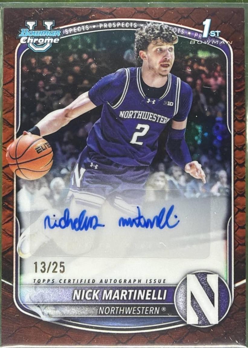 Nick Martinelli [Reptilian Orange Refractor] #CPA-NM
