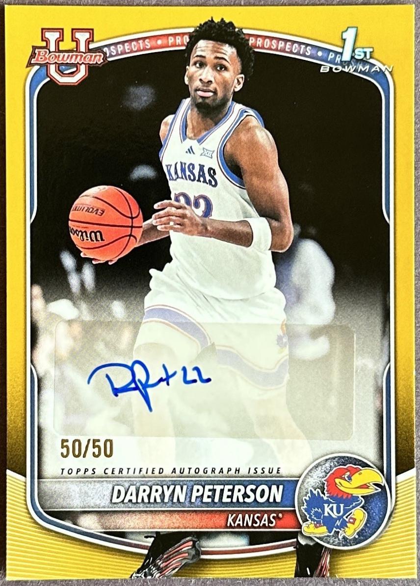 Darryn Peterson [Gold Border] #PA-DE