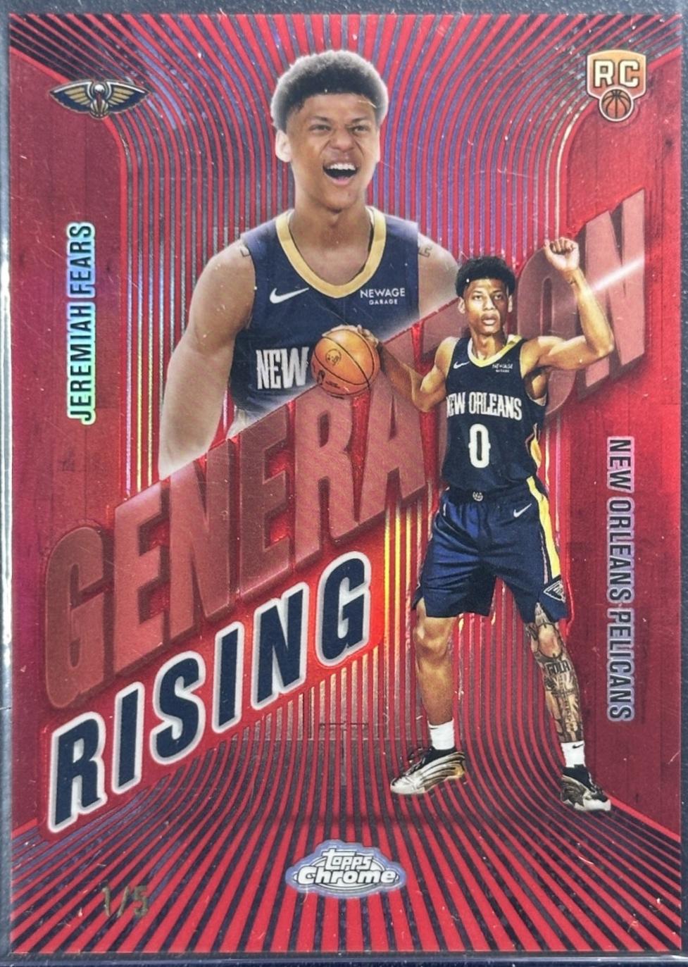 Jeremiah Fears [Refractor Red] #GR-7