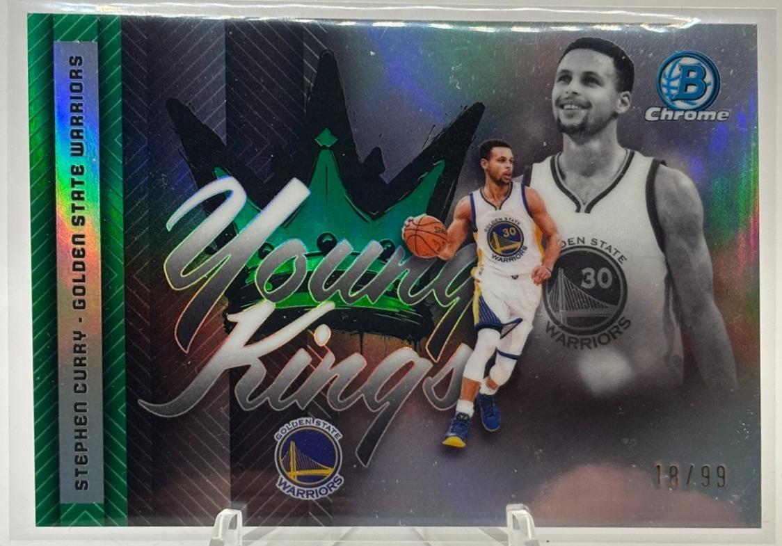 Stephen Curry [Green Refractor] #YK-4