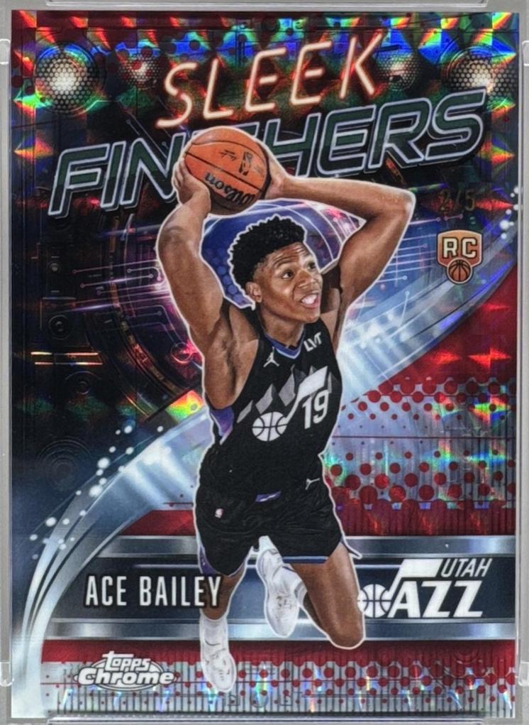 Ace Bailey [Refractor Red Geometric] #SF-25