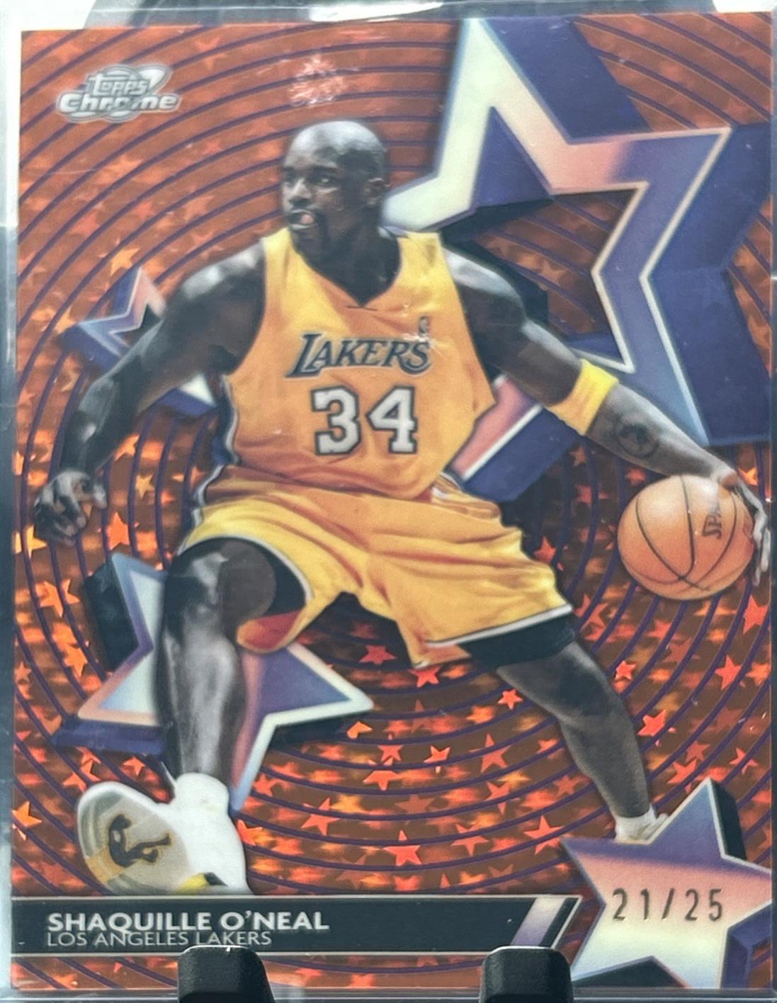 Shaquille O'Neal [Orange Galactic] #SF-49