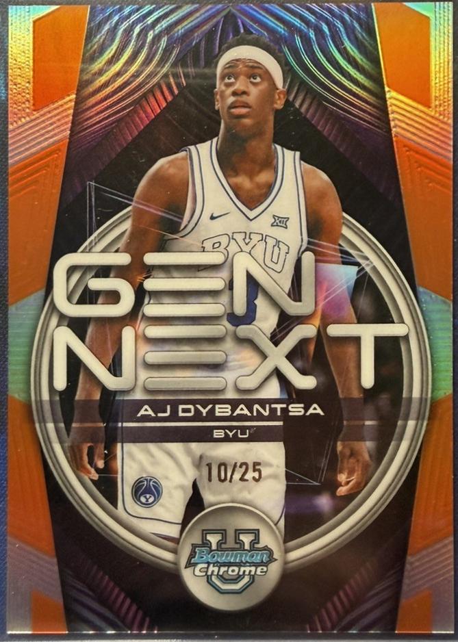 AJ Dybantsa [Orange Refractor] #GN-1
