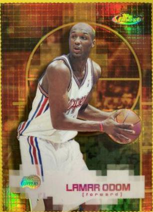 Lamar Odom [Gold Refractor] #71