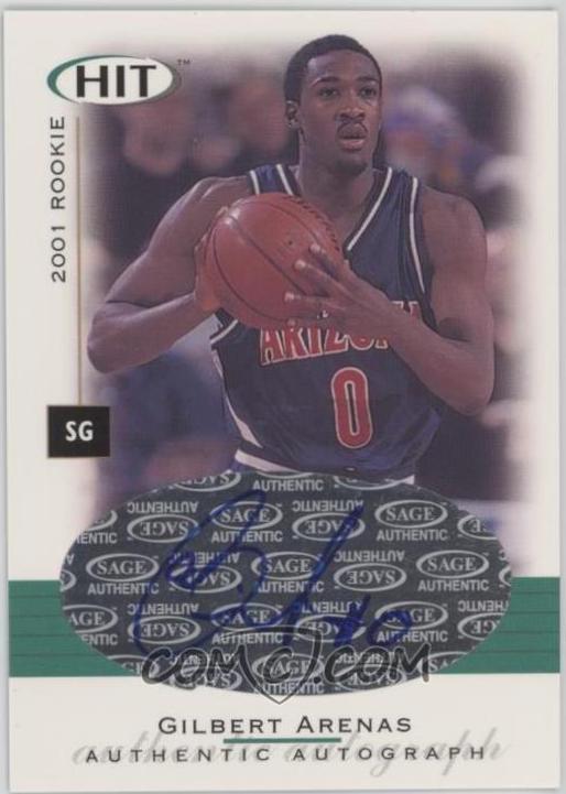 Gilbert Arenas [Autograph] #A30