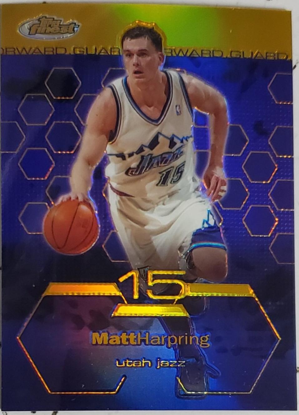 Matt Harpring [Gold Refractor] #19