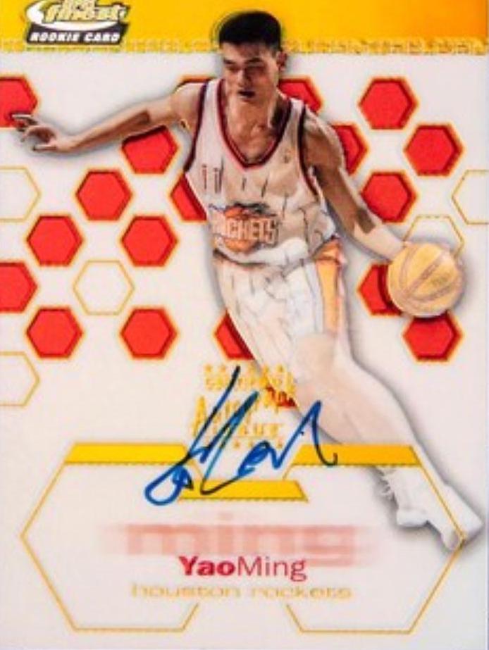 Yao Ming [Gold Refractor] #169