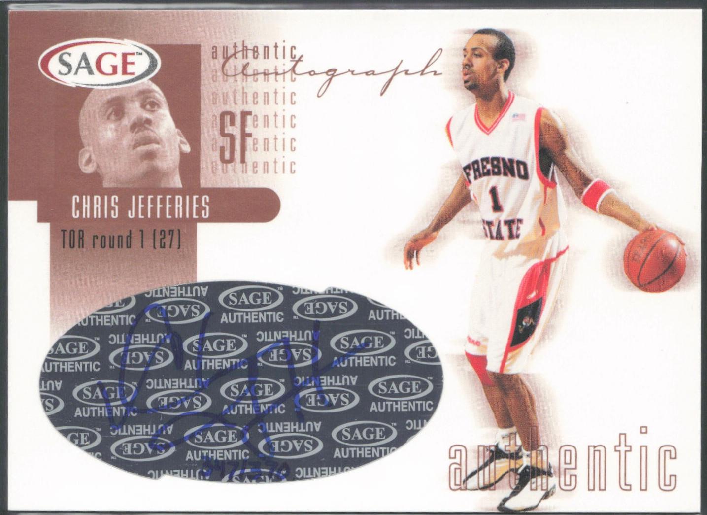 Chris Jefferies [Bronze] #A17