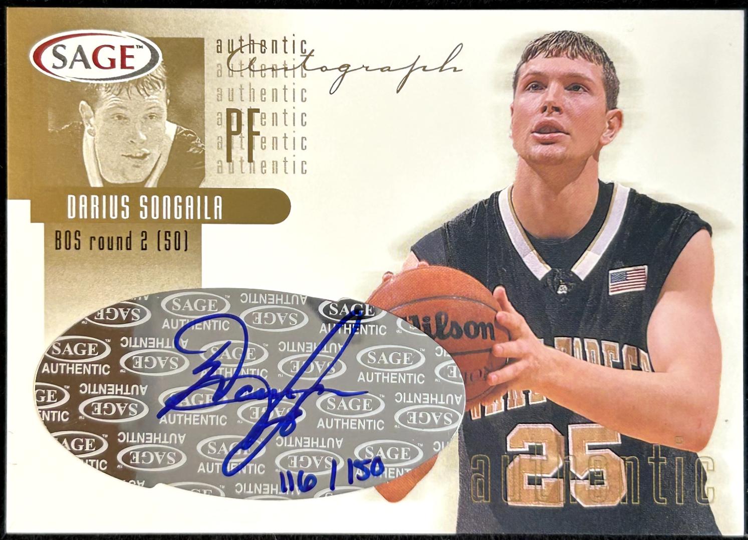 Darius Songaila [Gold] #A28