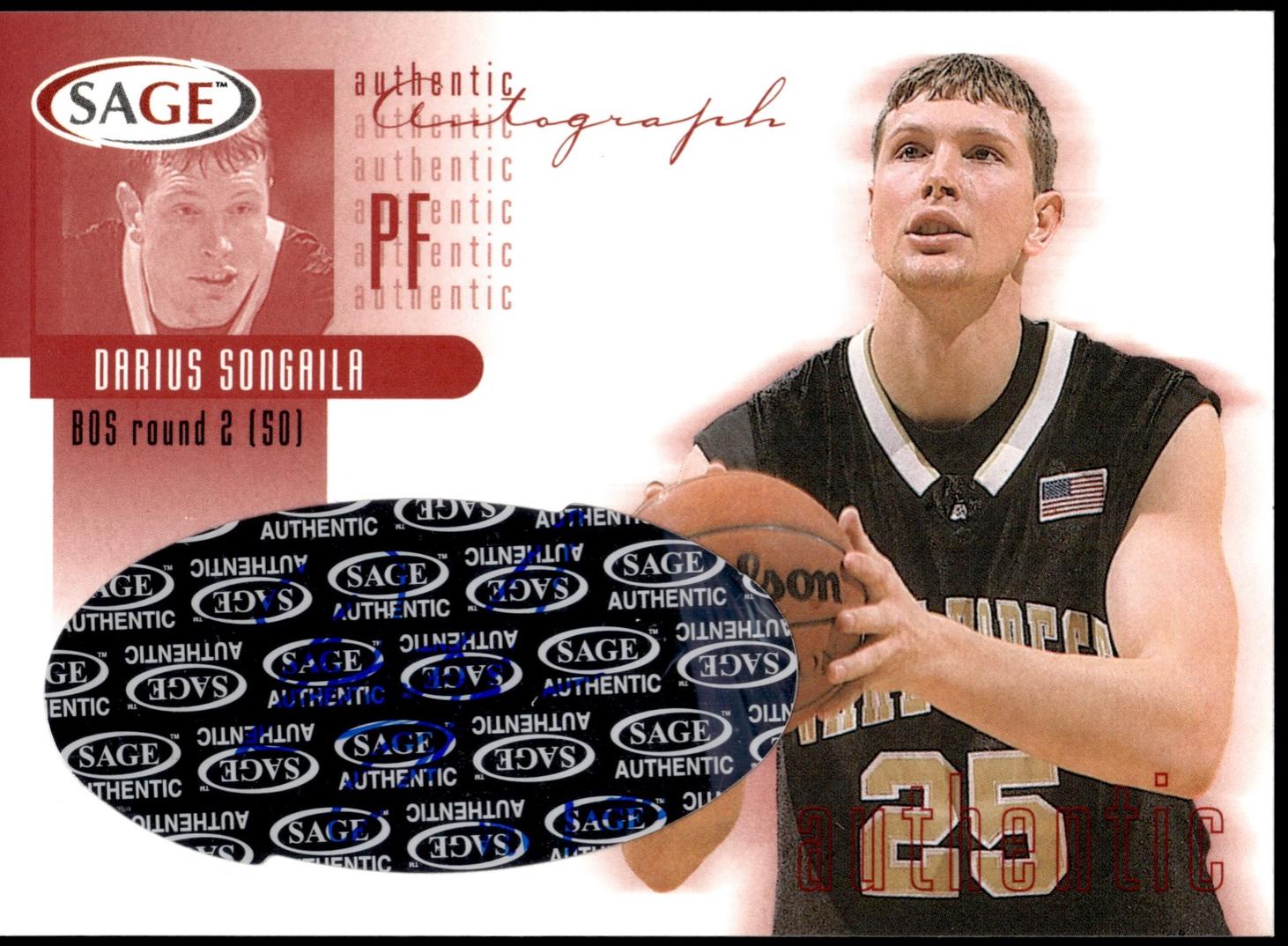 Darius Songaila [Red] #A28