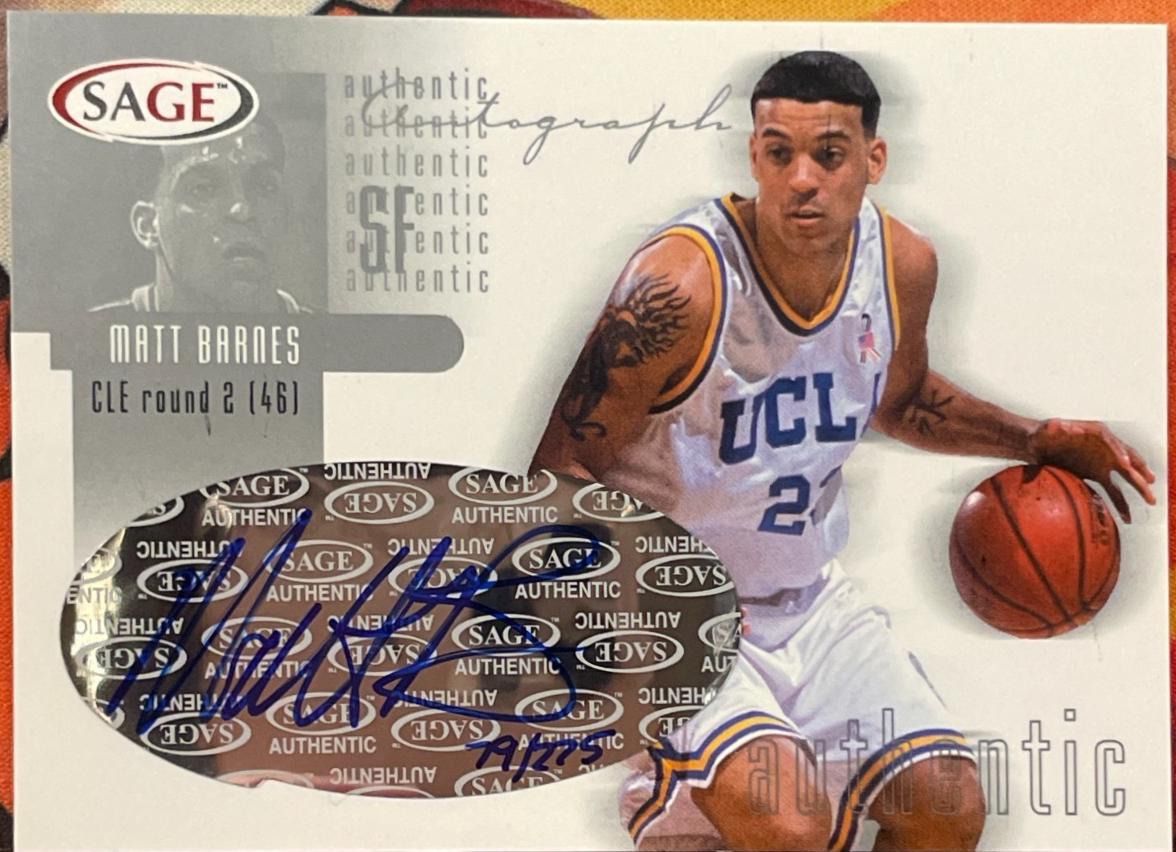 Matt Barnes [Silver] #A3