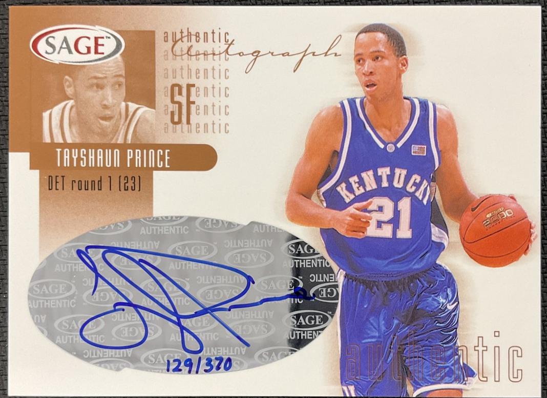 Tayshaun Prince [Bronze] #A24