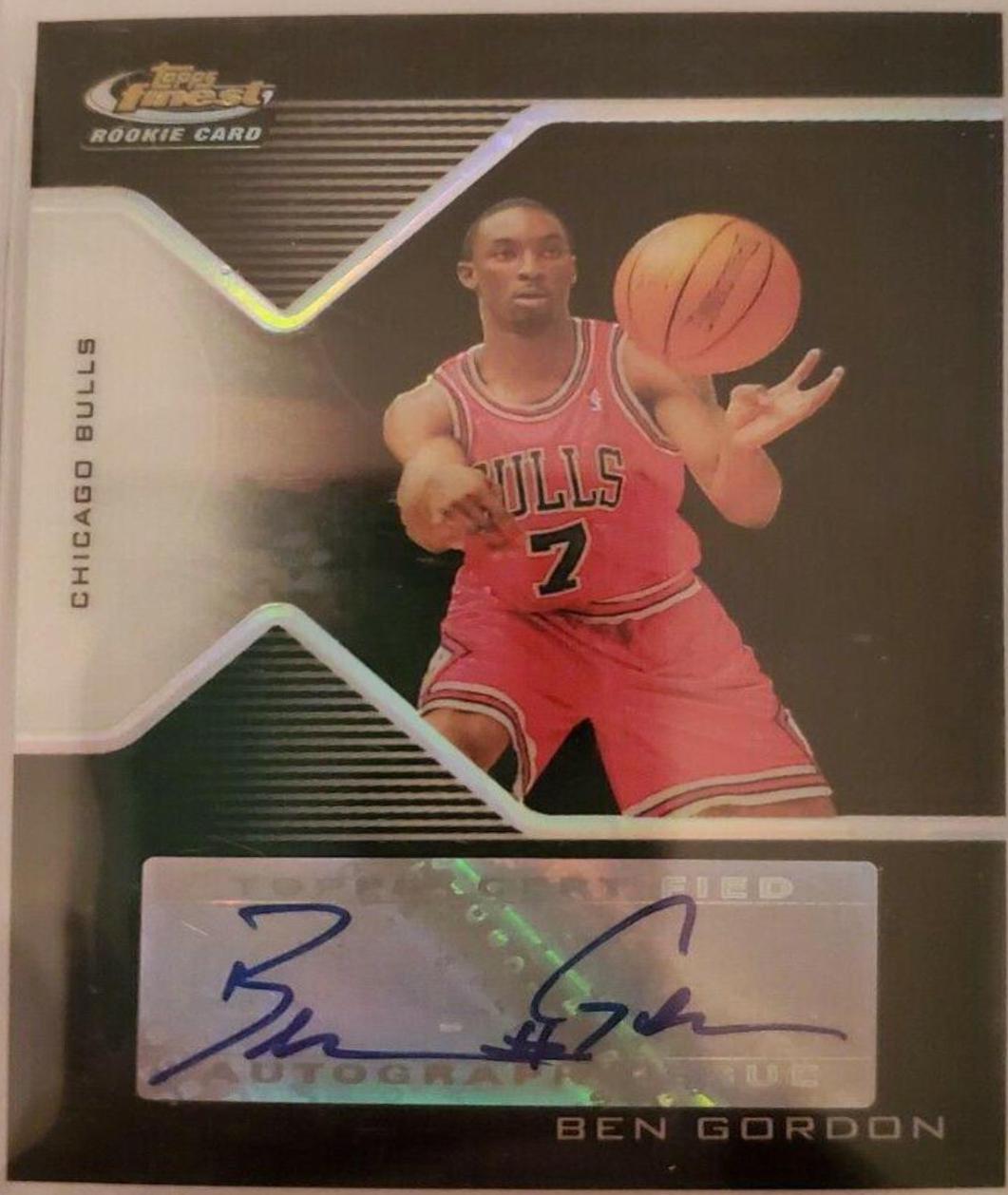 Ben Gordon [Black Refractor Autograph] #174