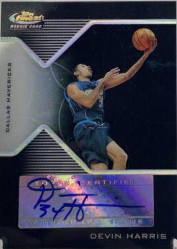 Devin Harris [Black Refractor Autograph] #175