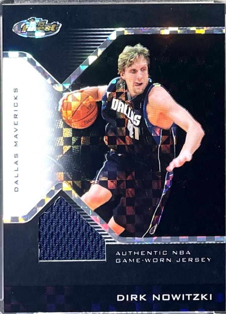 Dirk Nowitzki [Jersey Black XFractor] #106