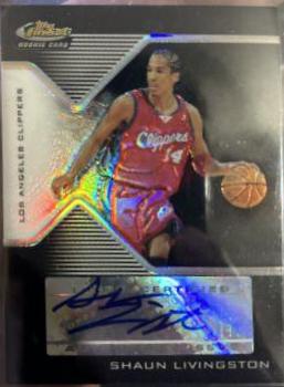 Shaun Livingston [Black Refractor Autograph] #162