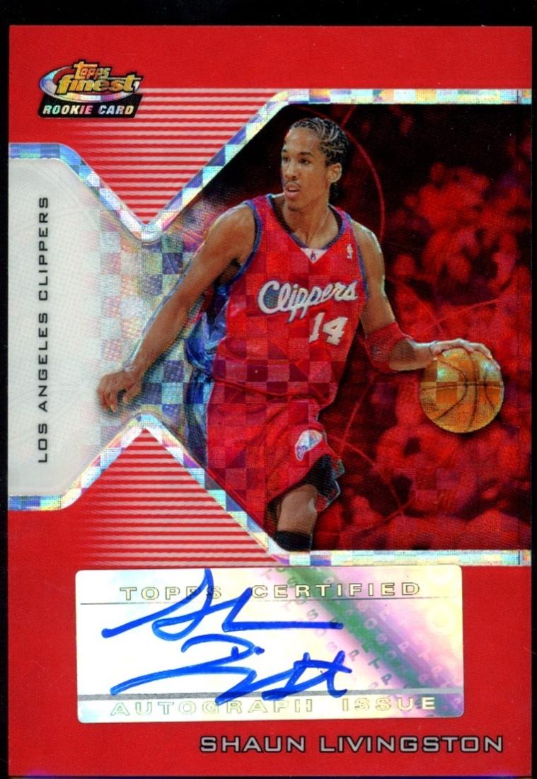 Shaun Livingston [Red XFractor Autograph] #162
