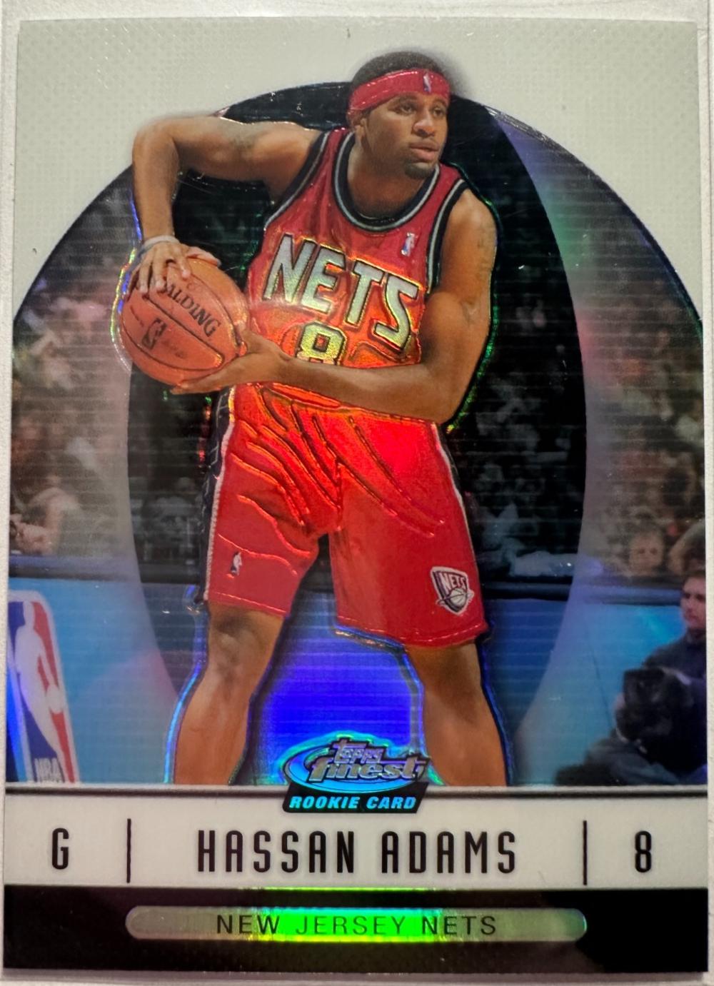 Hassan Adams [Black Refractor] #87