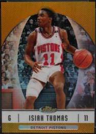 Isiah Thomas [Gold Refractor] #42
