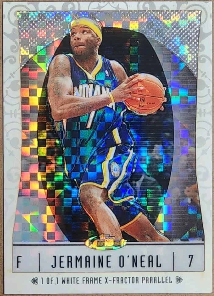 Jermaine O'Neal [White XFractor] #4