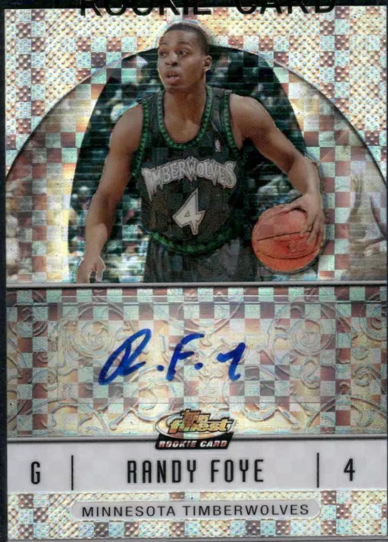Randy Foye [Autograph Xfractor] #94