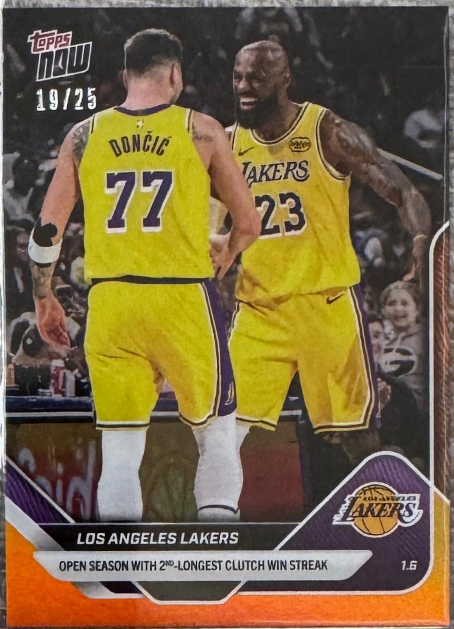 Los Angeles Lakers [Orange] #116