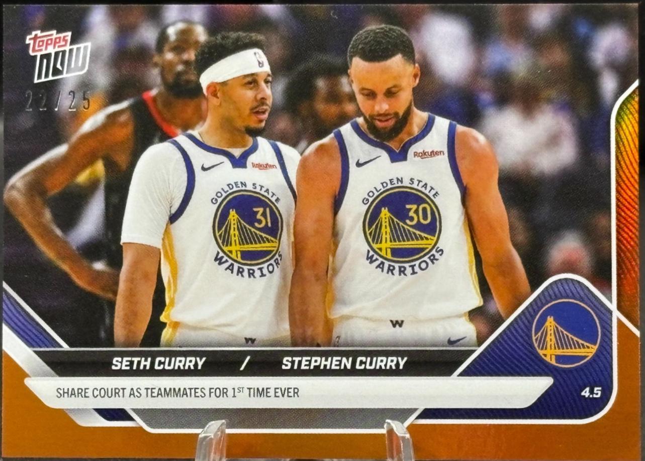 Stephen Curry / Seth Curry [Orange] #244
