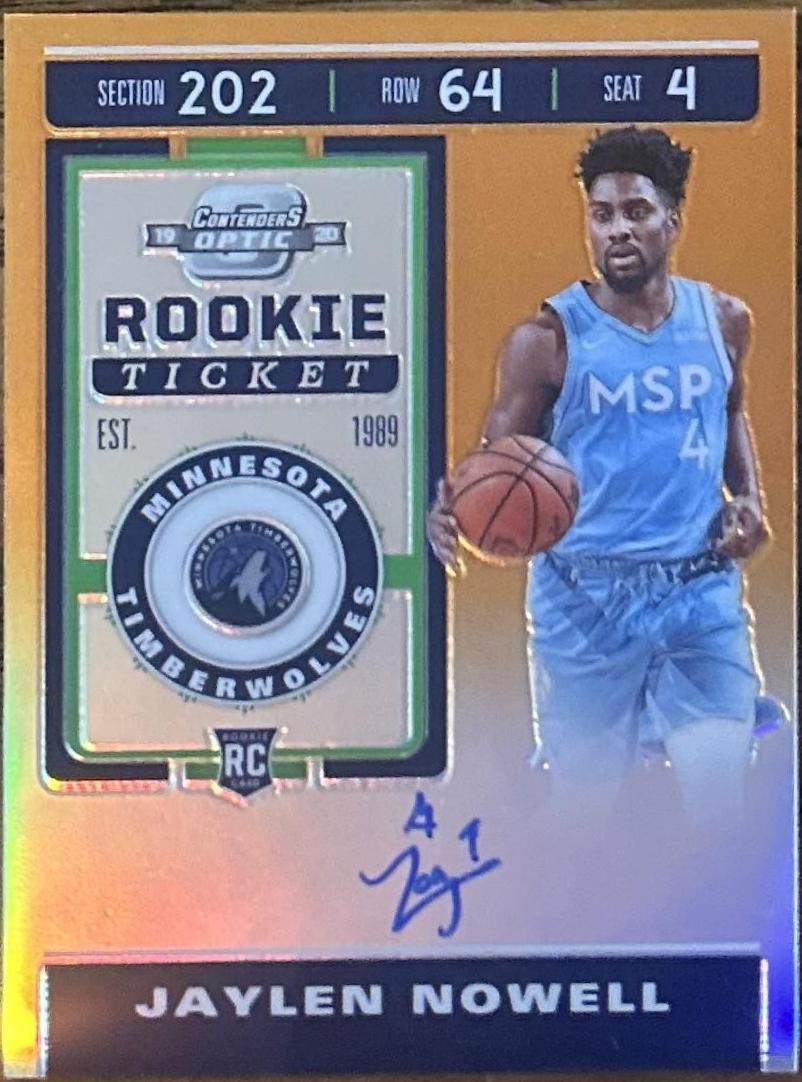 Jaylen Nowell [Autograph Orange] #136