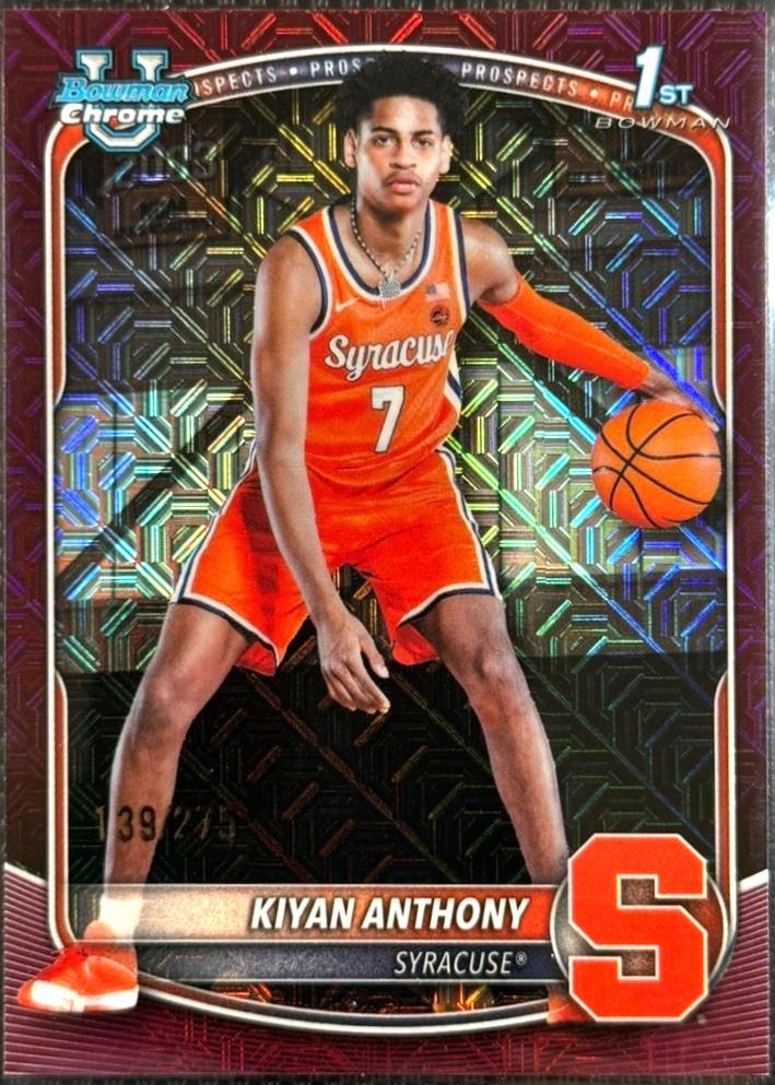 Kiyan Anthony [Burgundy Mojo] #BCP-4