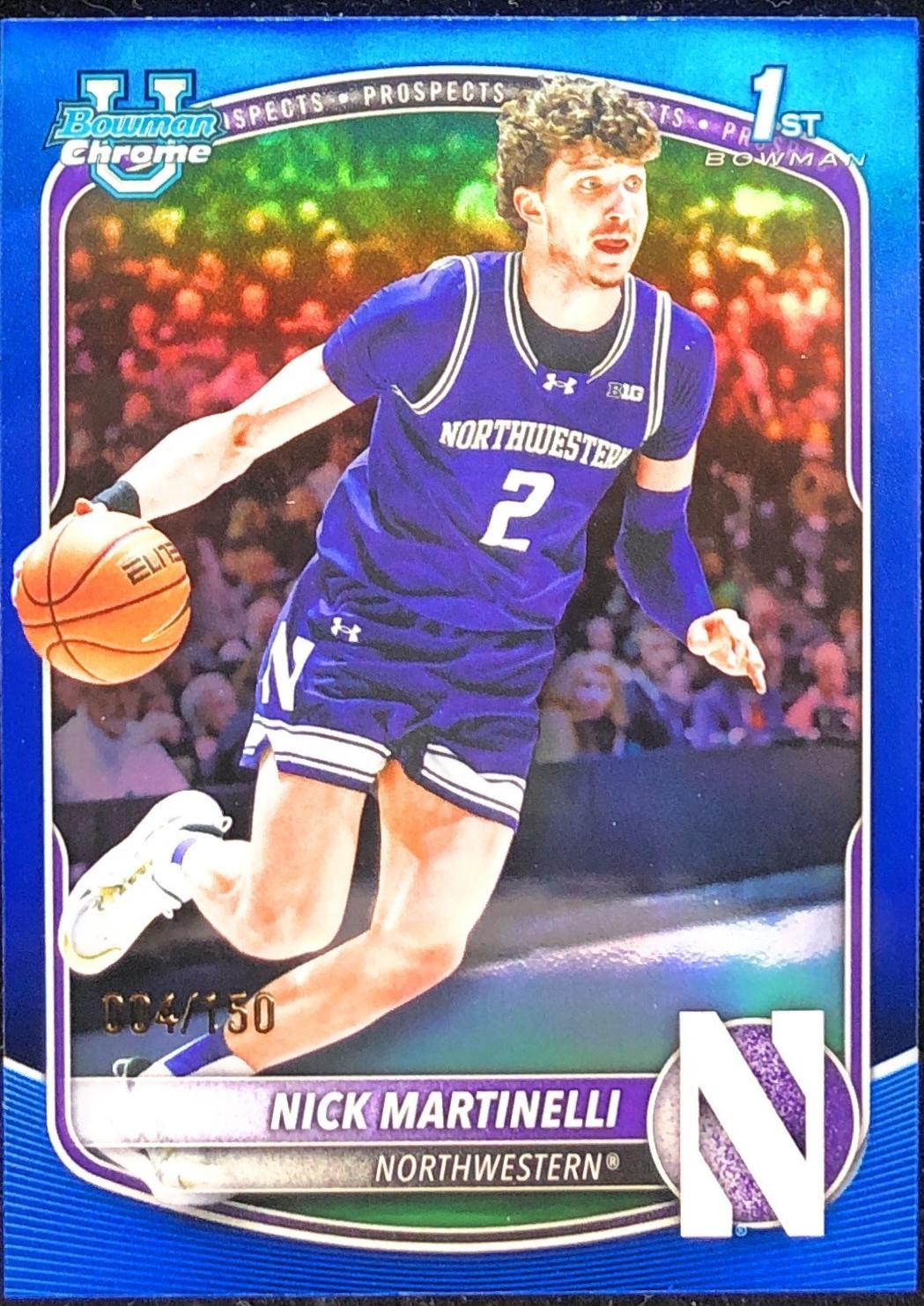 Nick Martinelli [Reptilian Blue Refractor] #BCP-62