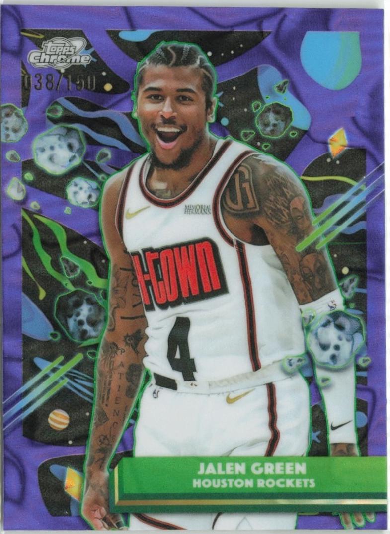Jalen Green [Purple Nebula Refractor] #33