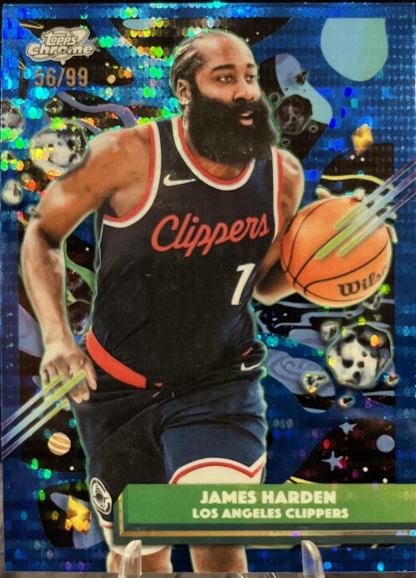 James Harden [Blue Moon Refractor] #78