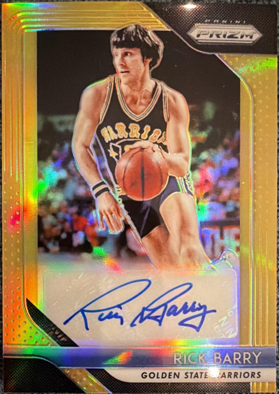 Rick Barry [Gold Prizm] #SRBY