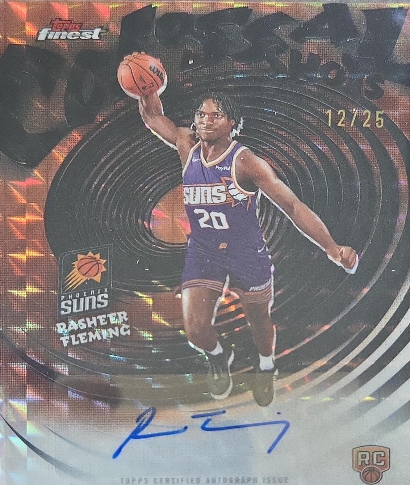 Rasheer Fleming [Black Geometric] #CS-RF