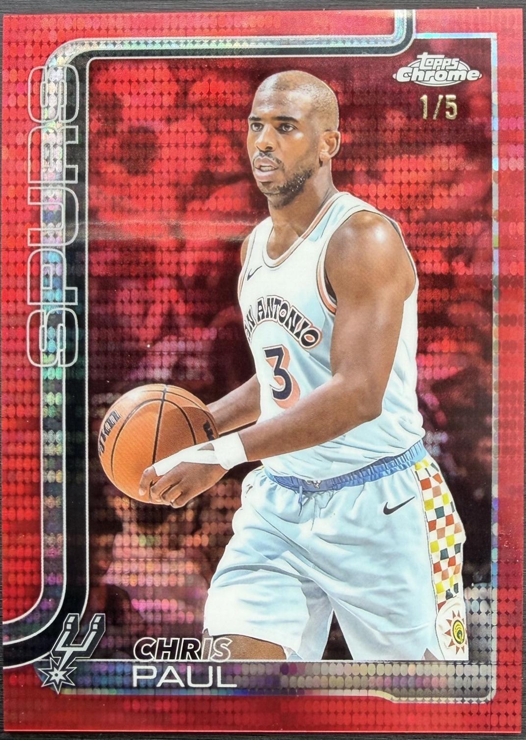 Chris Paul [Pulsar Red Refractor] #219