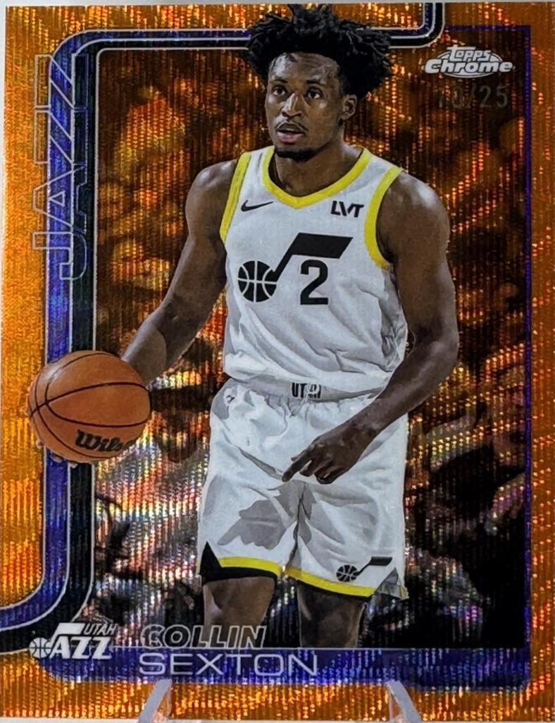 Collin Sexton [Orange Wave Refractor] #210