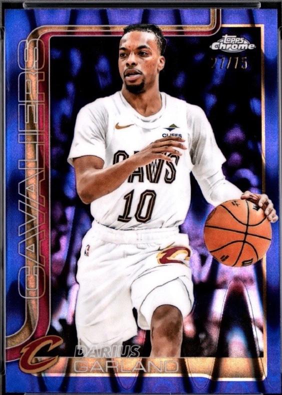 Darius Garland [RayWave Purple Refractor] #76