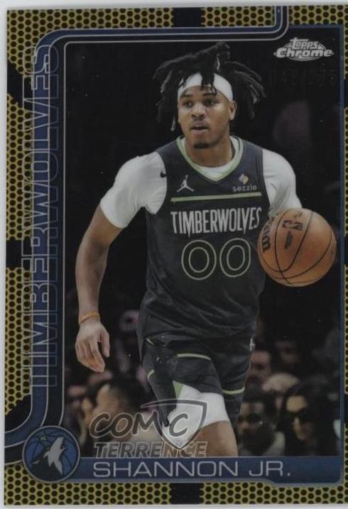 Terrence Shannon Jr. [Yellow Basketball Refractor] #198
