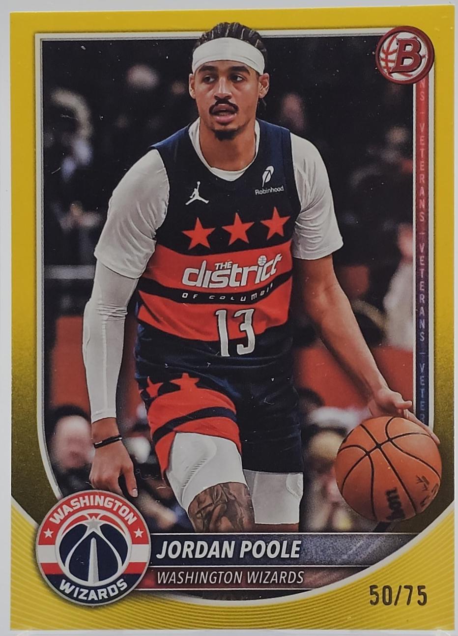 Jordan Poole [Yellow Border] #97