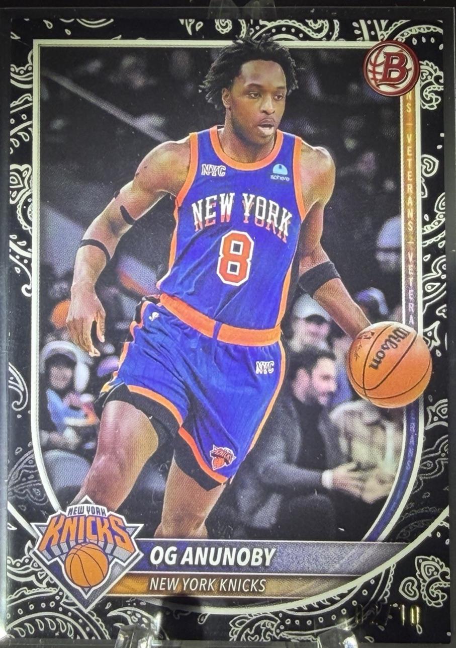 OG Anunoby [Black Pattern Border] #63