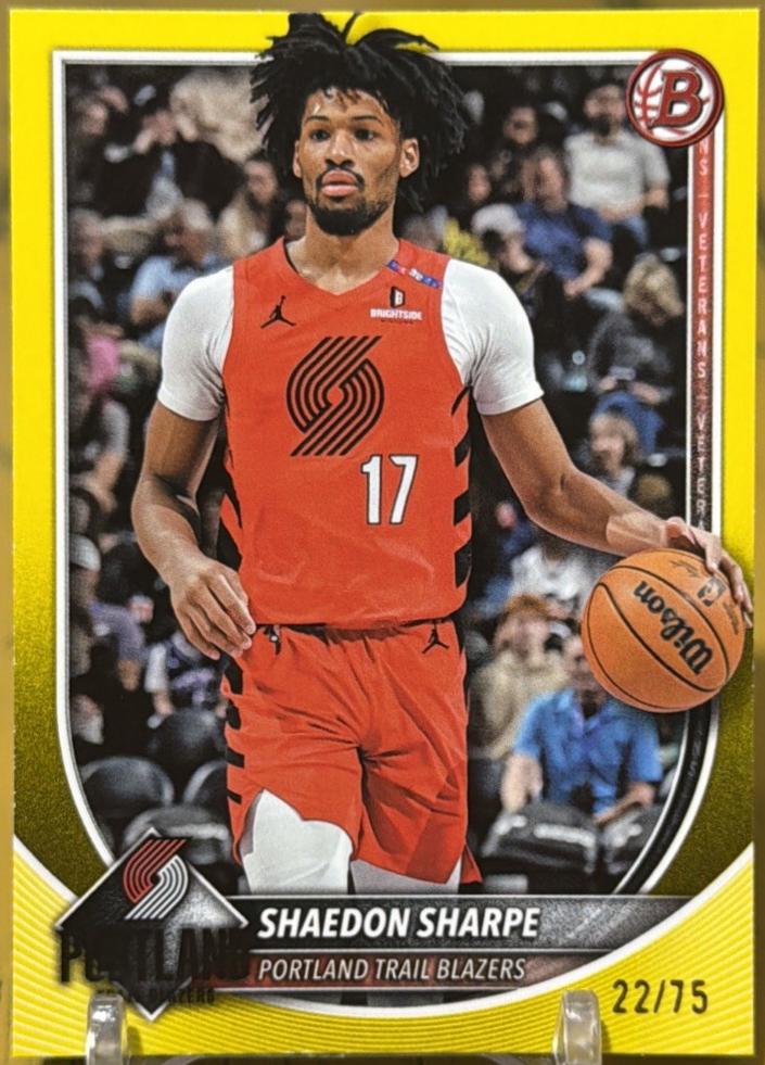 Shaedon Sharpe [Yellow Border] #110