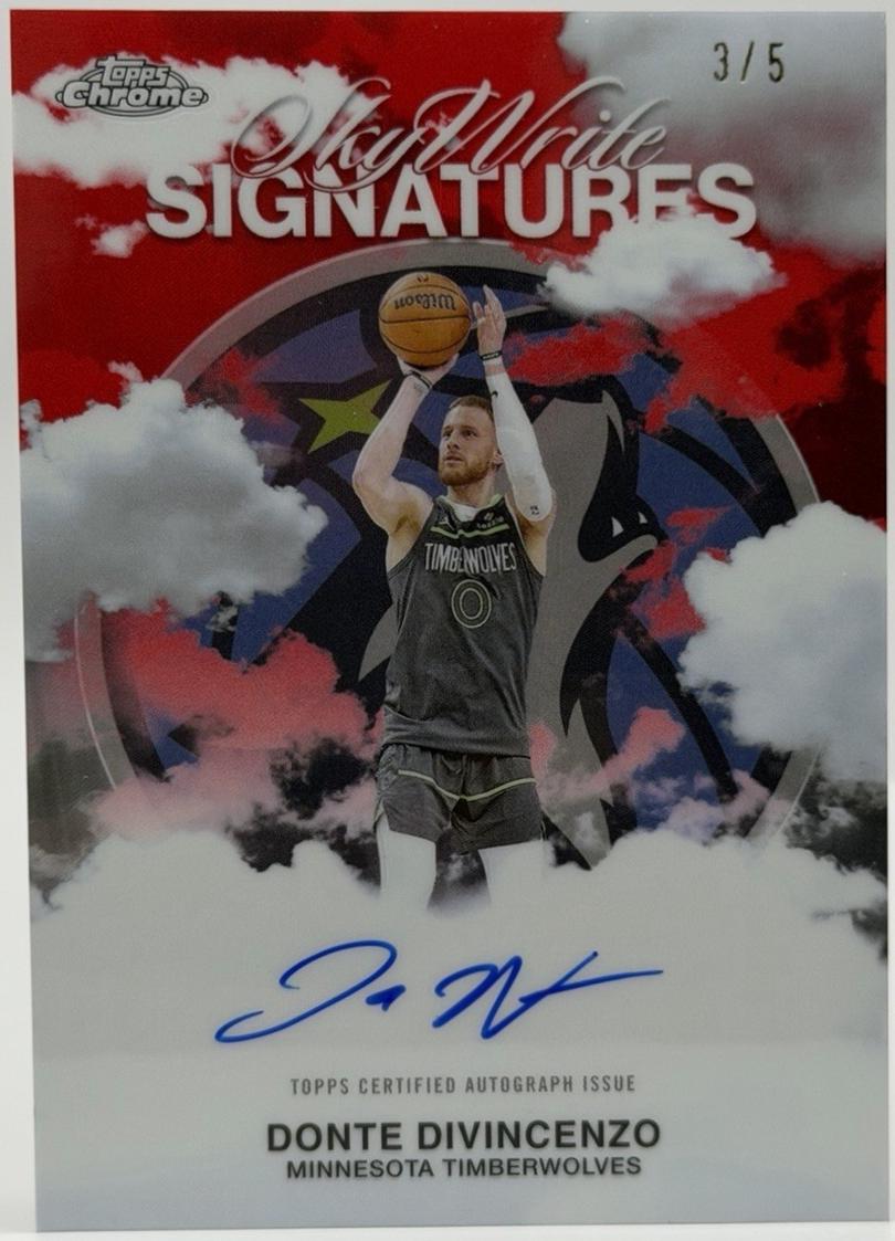 Donte Divincenzo [Refractor Red] #SWS-DD