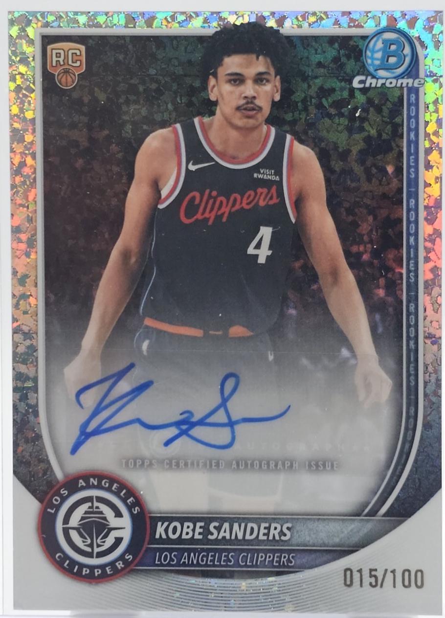Kobe Sanders [Speckle Refractor] #BCA-KS
