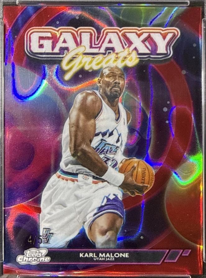 Karl Malone [Red Flare Refractor] #GG-6