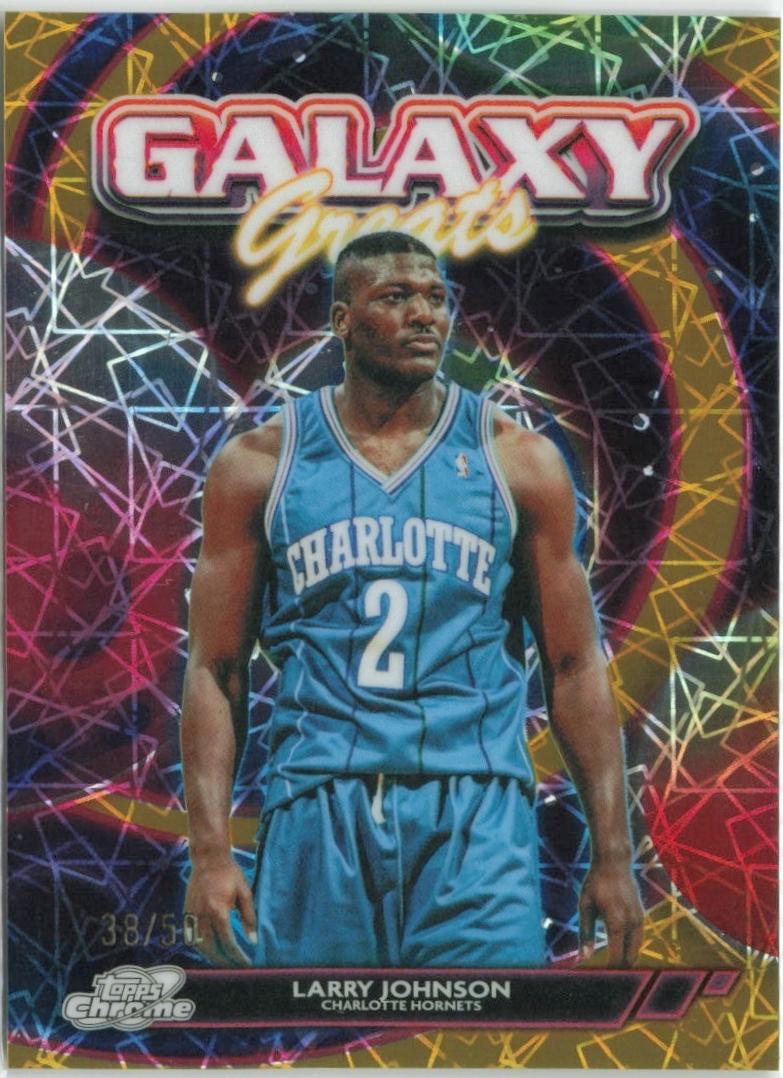 Larry Johnson [Gold Interstellar Refractor] #GG-16