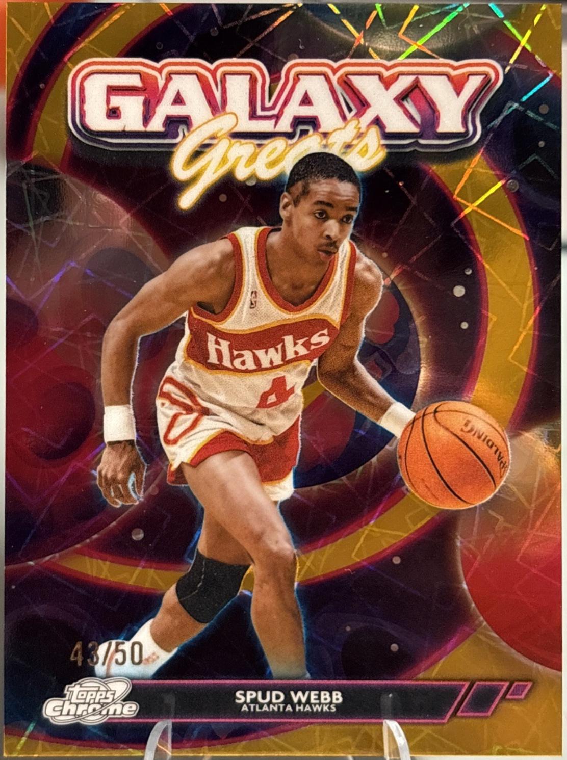 Spud Webb [Gold Interstellar Refractor] #GG-12