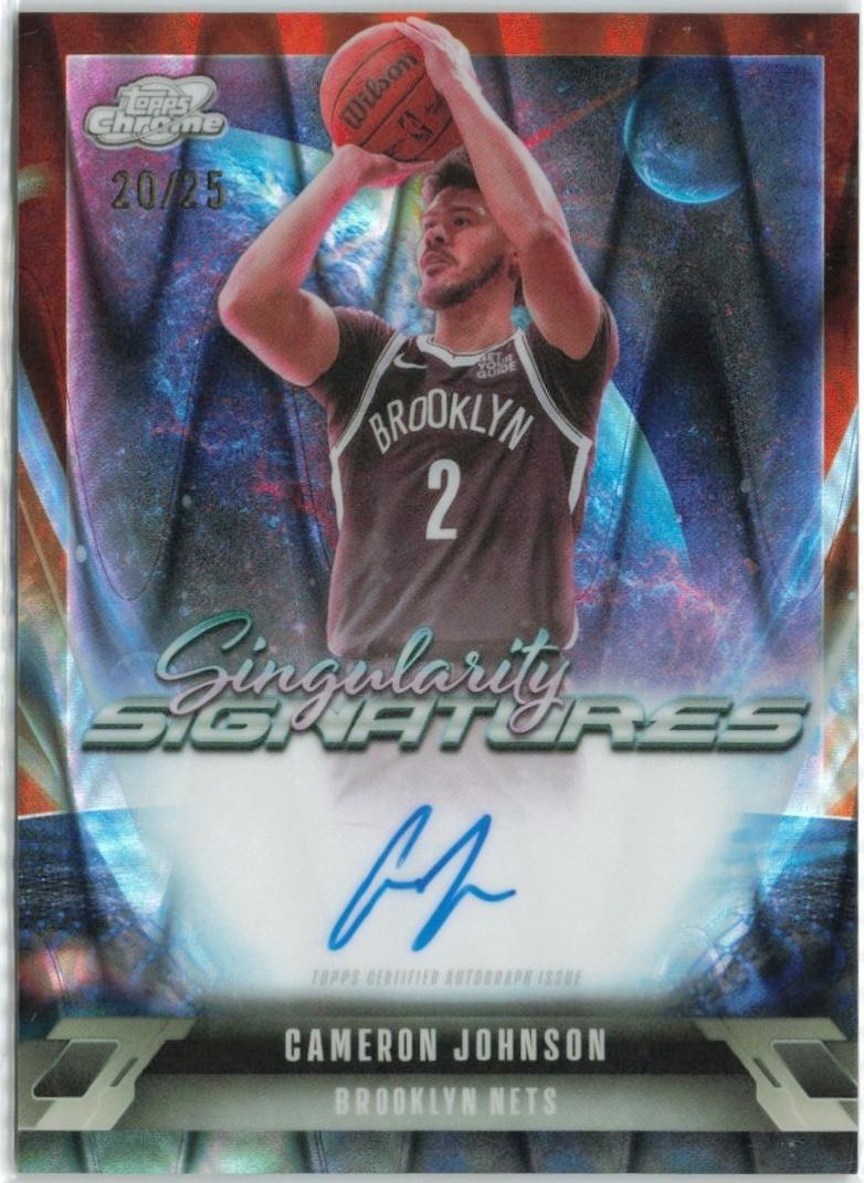 Cameron Johnson [Orange Galactic] #SS-CJ