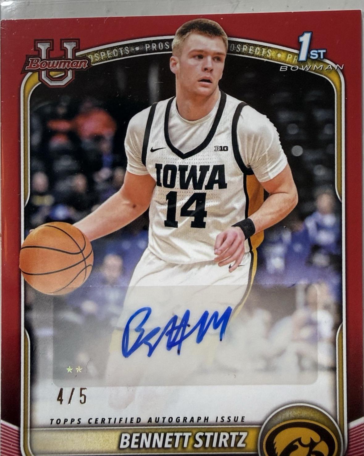 Bennett Stirtz [Red Border] #PA-BT
